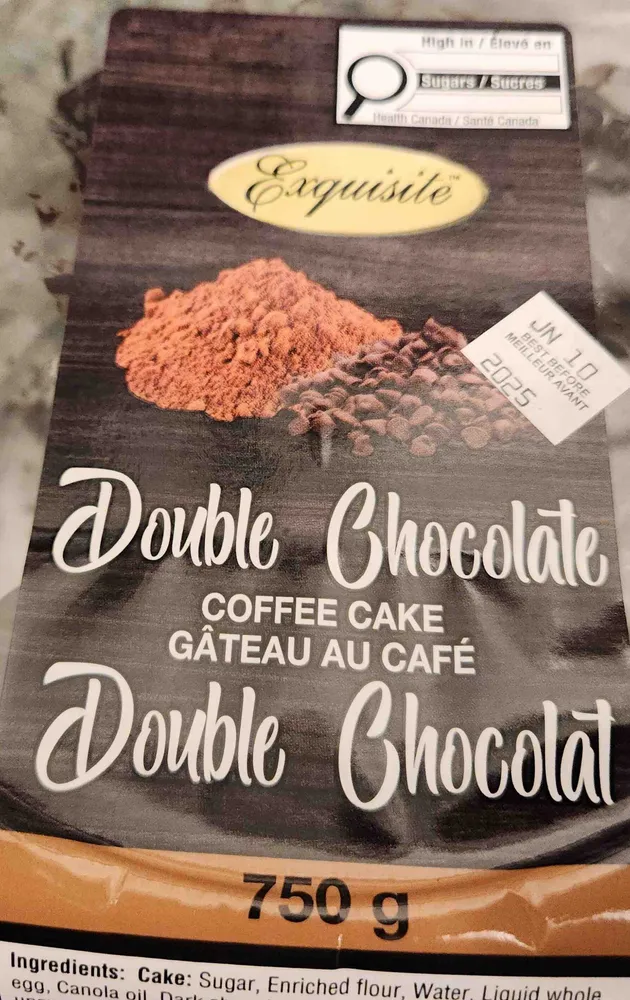 Double Chocolate Coffee Cake