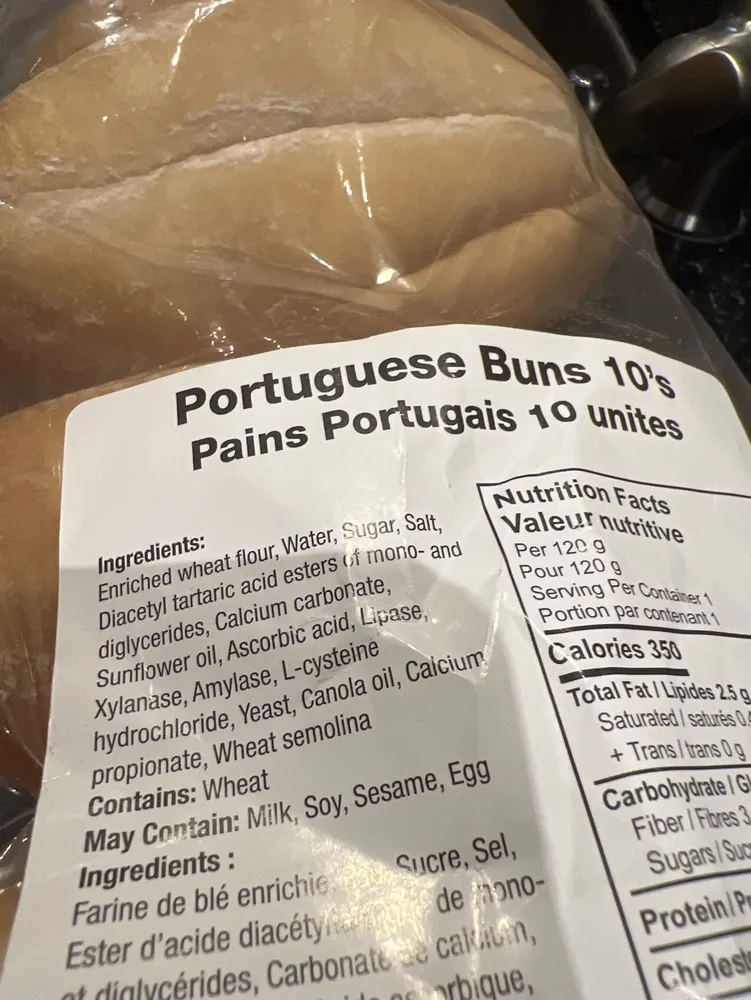 Portuguese Buns 10’s