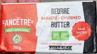 Beurre baratte salé