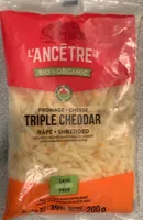 Fromage triple cheddar râpé