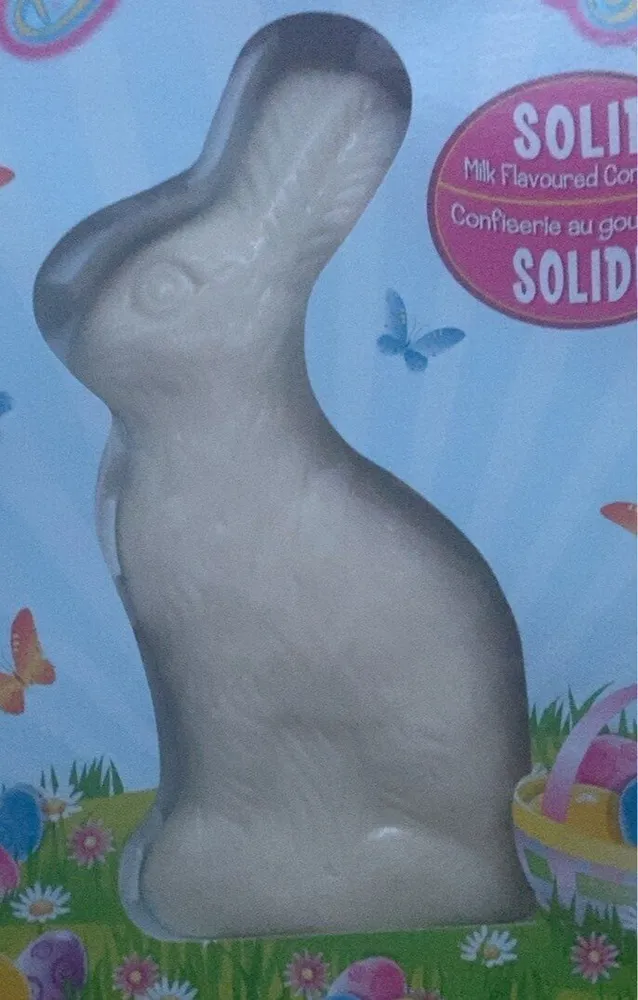 Solid milk bunny