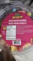 Sour Neon Worms