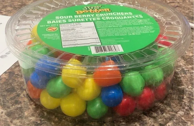 Sour berry crunchers