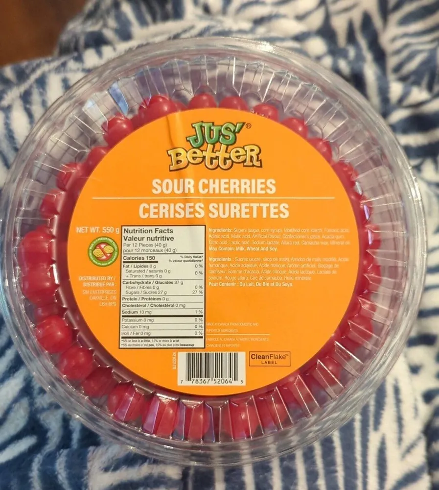 Sour cherries