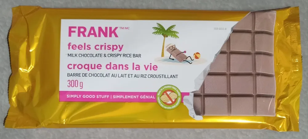 Milk Chocolate & Crispy Rice Bar