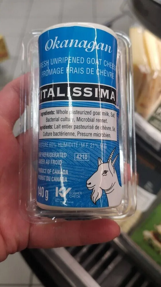 Okanagan goat cheese