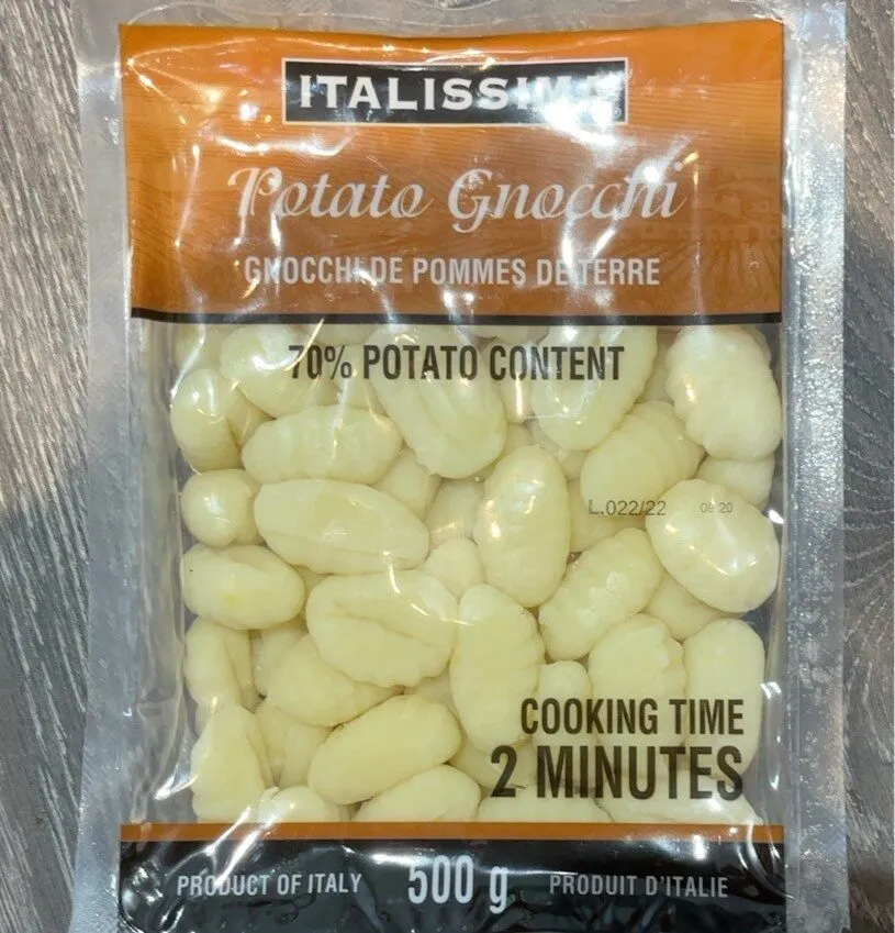 Potato gnocchi