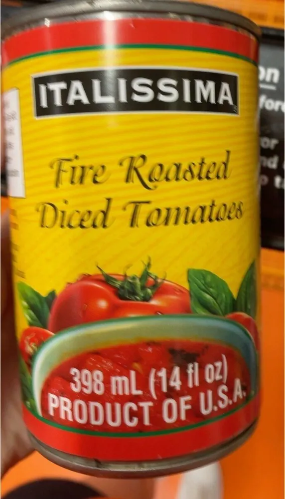 Fire roasted diced tomatoes