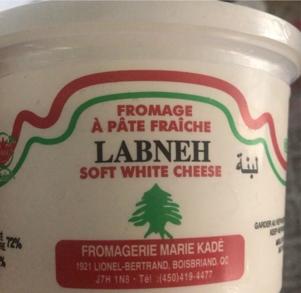 Labneh soft white cheese