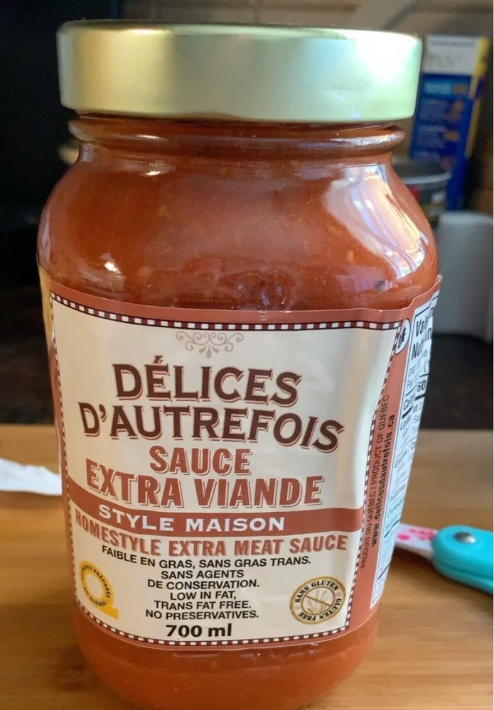 Sauce extra viande
