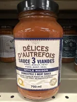 Sauce 3 viandes / Homestyle 3 meat sauce