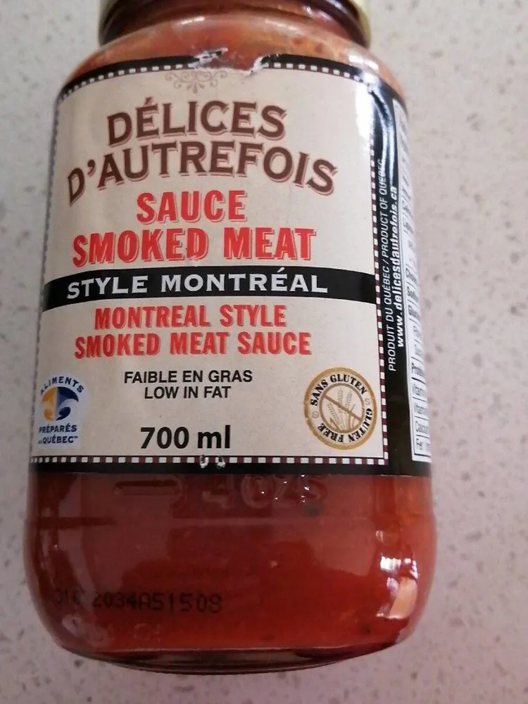 Sauce smoked meat