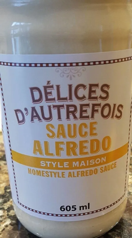 sauce alfredo style maison