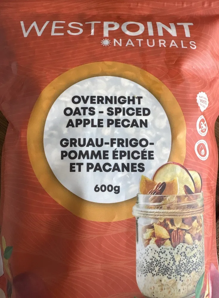 Overnight Oats - Spiced Apple Pecan