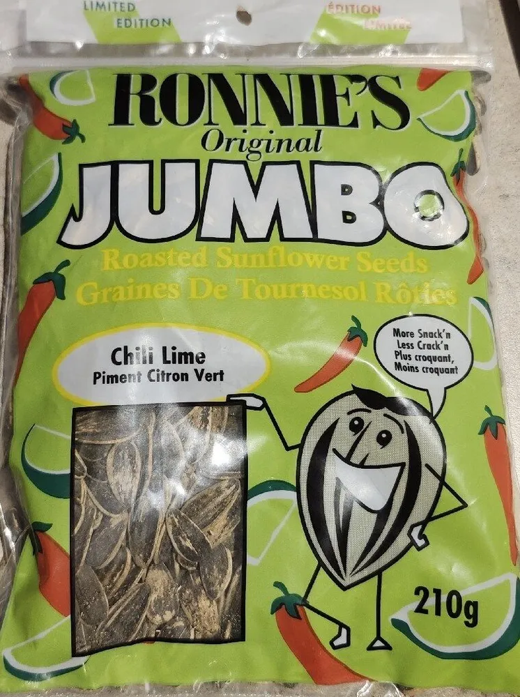 Chili Lime Roasted Sunflower Seeds