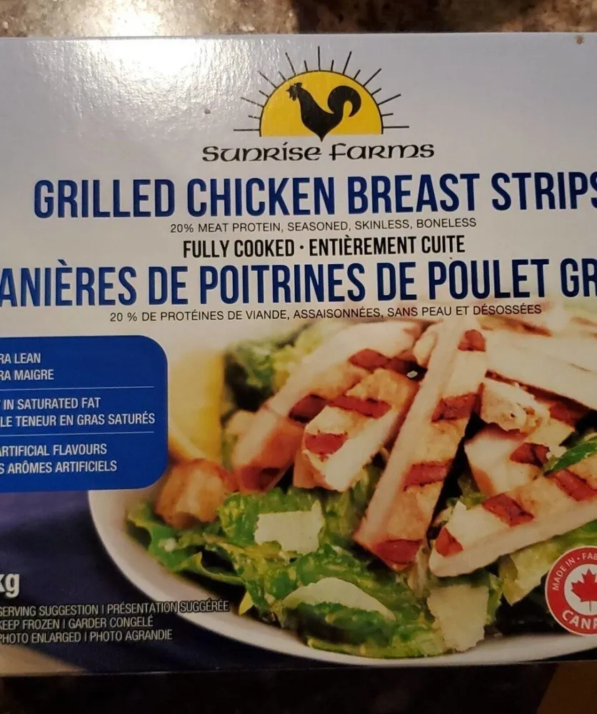Lanières de poulet