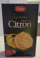 Biscuit crème au citron