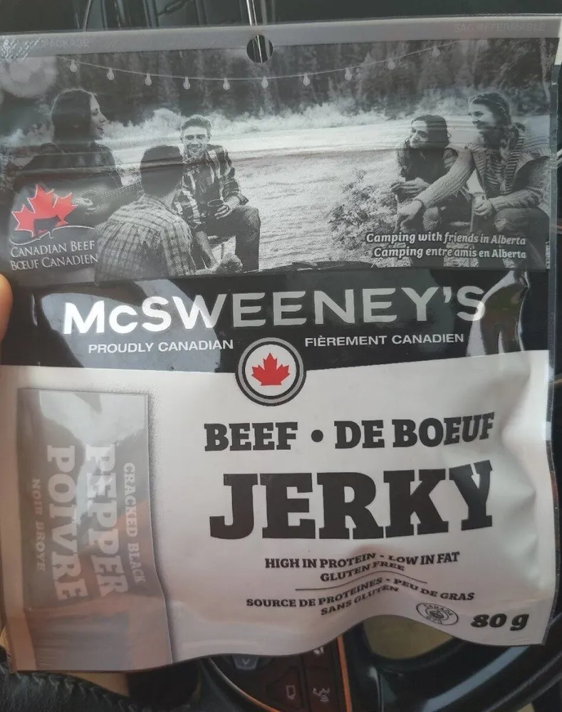 Beef Jerky Cracked Black Pepper