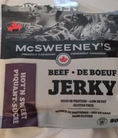 hot and sweet beef jerky