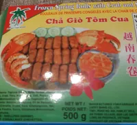 rouleaux de printemps crabe crevettes