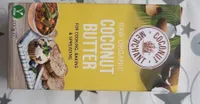 Raw organic coconut butter
