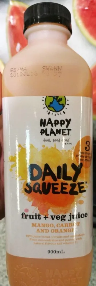 Daily Squeeze Mango, Carrot and Orange