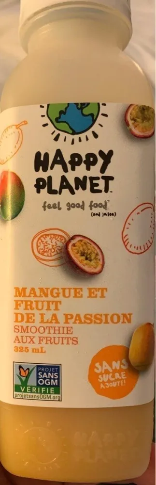 Smoothie Mangue et fruit de la passion