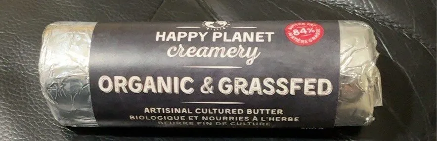 Organic and Grassfed Artisinal Cultured Butter