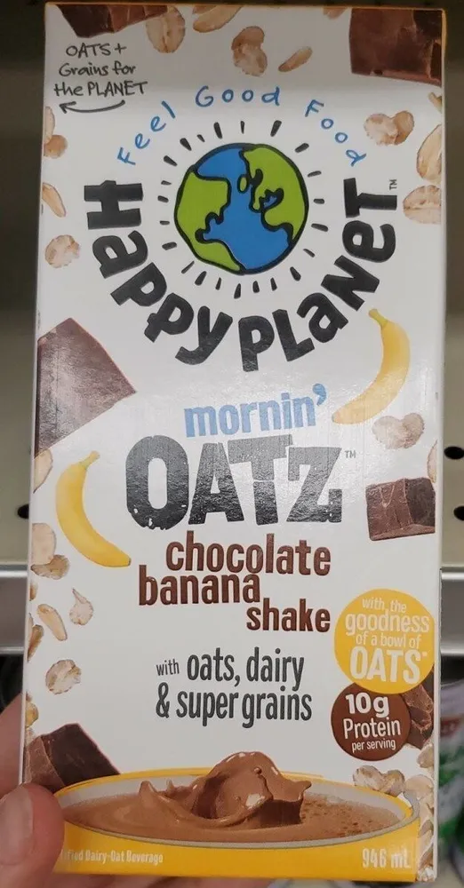 Happy planet Morning oatz chocolate banana