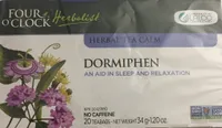 Herbal Tea Calm Dormiphen