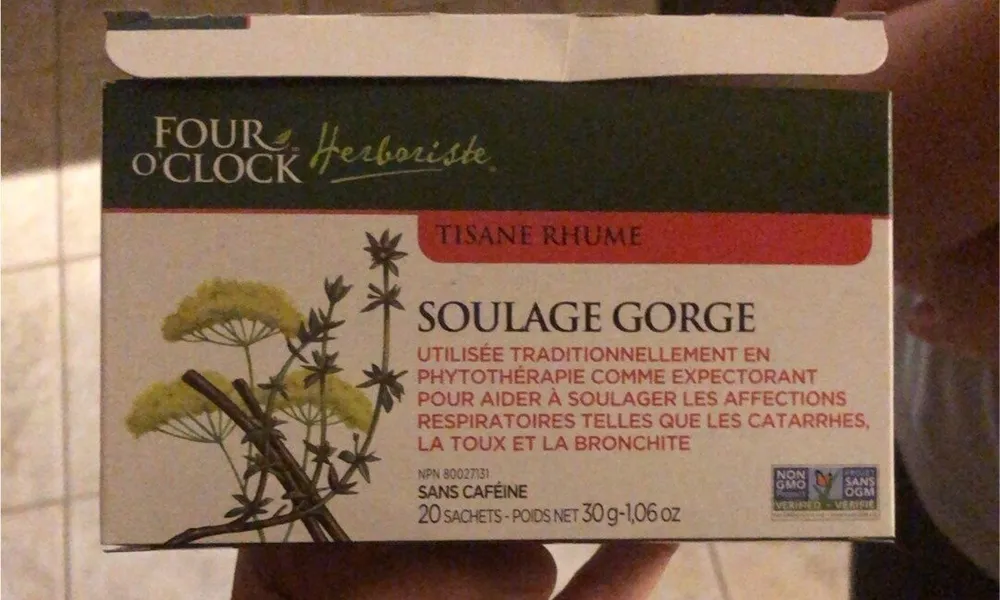 Herbal Tea Cold Throat Soother