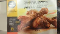 Honey and garlic flavored Duck Wing drumettes