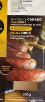 Saucisses de canard