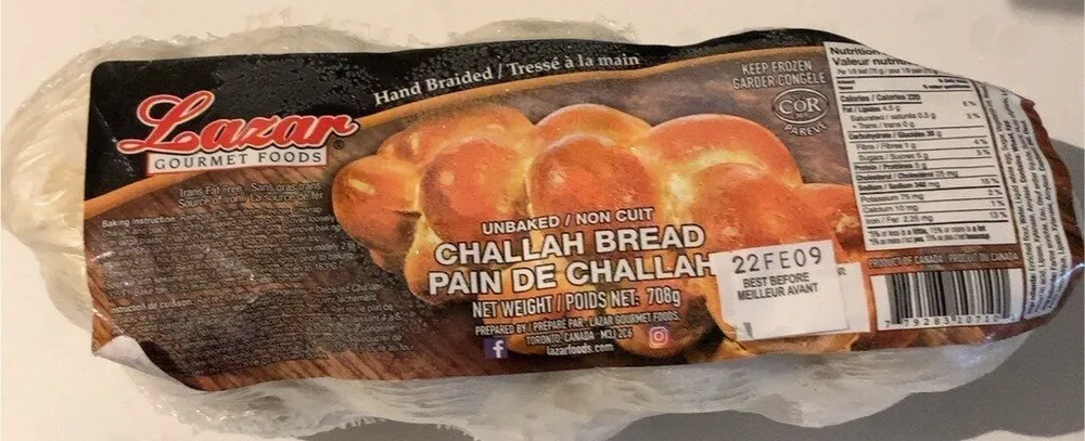 Challah bread