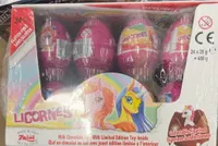 Milk chocolate egg with limited edition toy inside