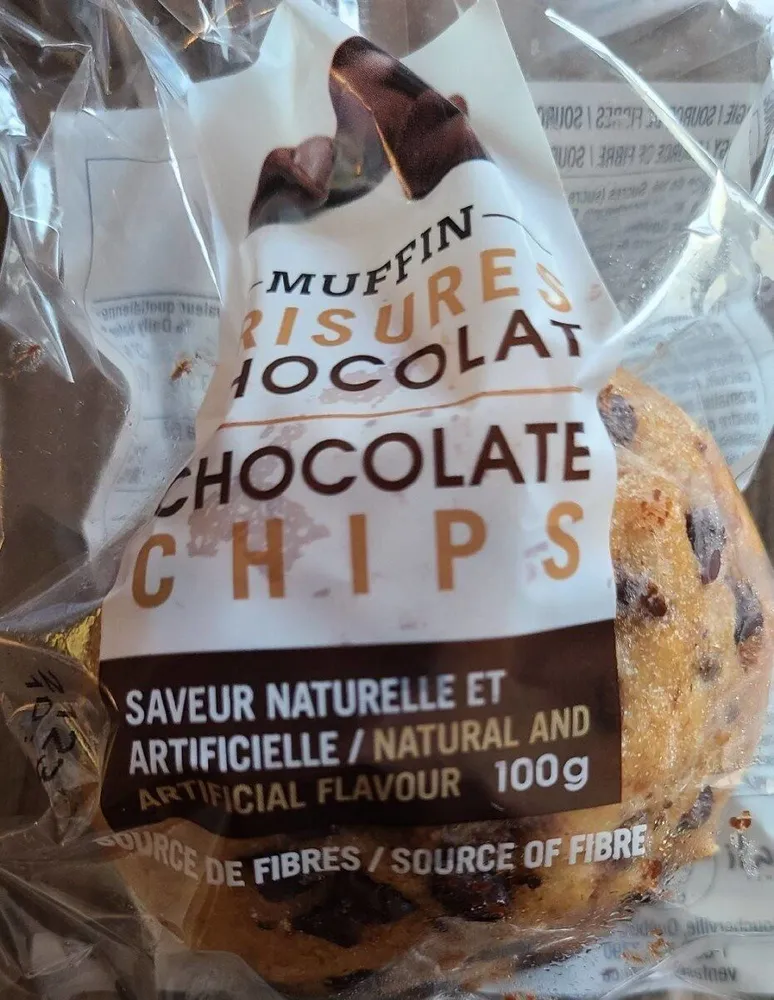 Muffin brisure chocolat