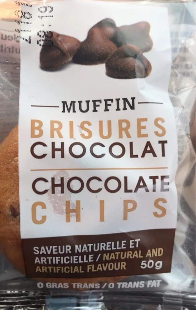 Muffin chocolate chips