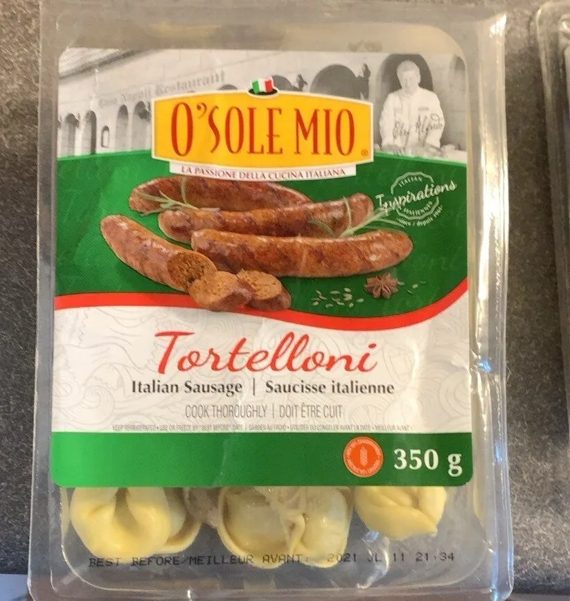Tortellini Saucisses italiennes