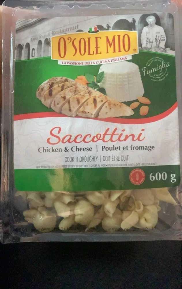 Saccotini poulet et fromage