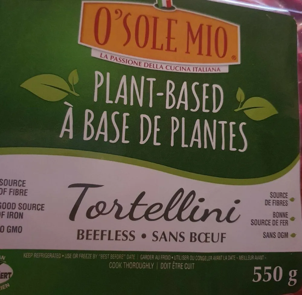 Tortellini à base de plantes