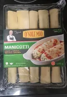 Manicotti fromage et épinards