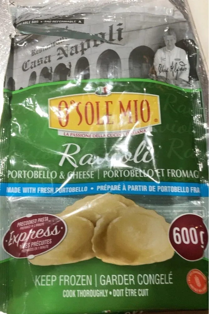 Ravioli (Portobello et fromage)
