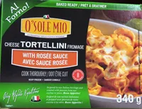 Tortellini fromage avec sauce rosée