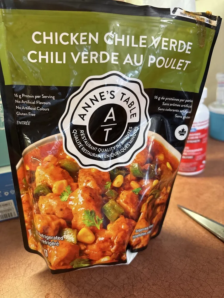 Chili Verde Au Poulet