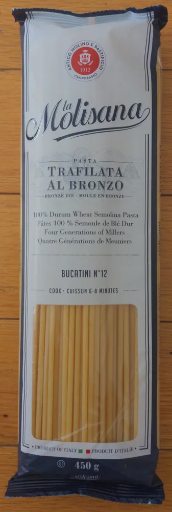 Pasta trafilata al bronzo