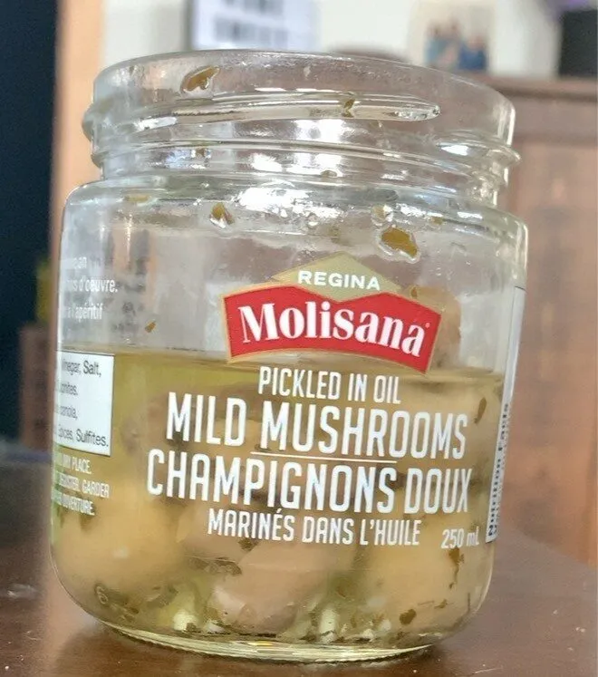 Pickled in oil Mild Mushrooms