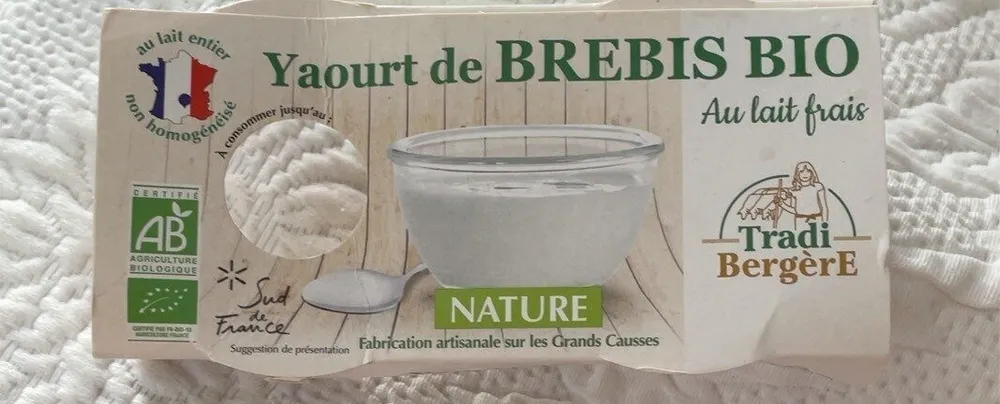 Yaourt de brebis bio