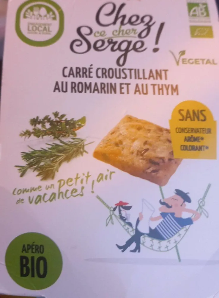 Carré croustillant au romarin et au thym