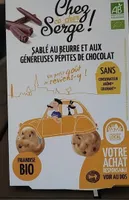 Sablé au beurre et au pépites de chocolat