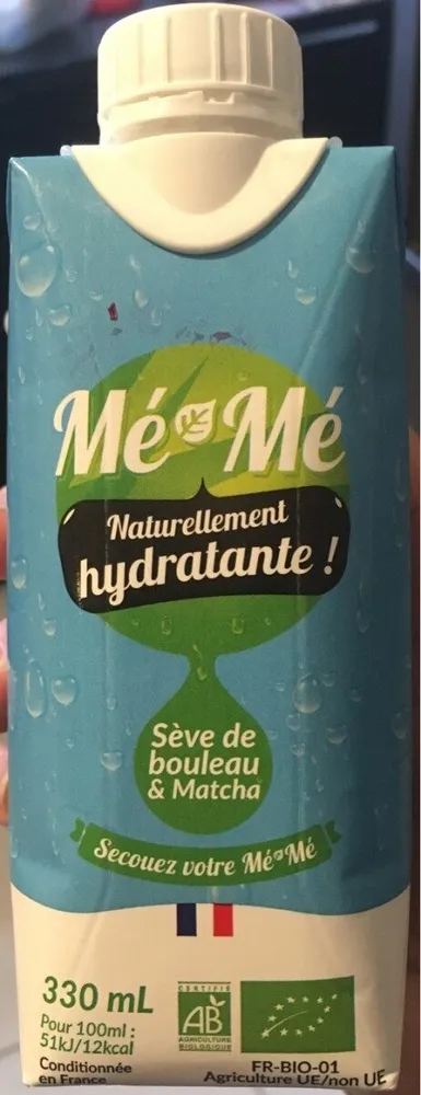 Sève de bouleau et matcha